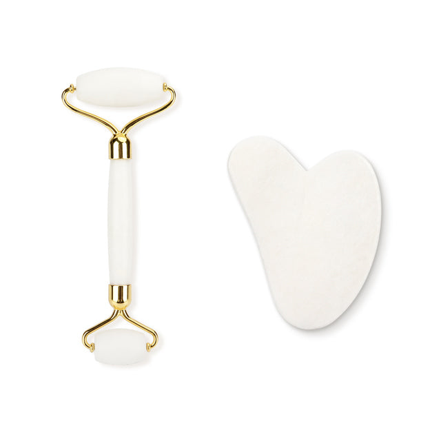 Roller Massage Tool White Jade Anti Aging