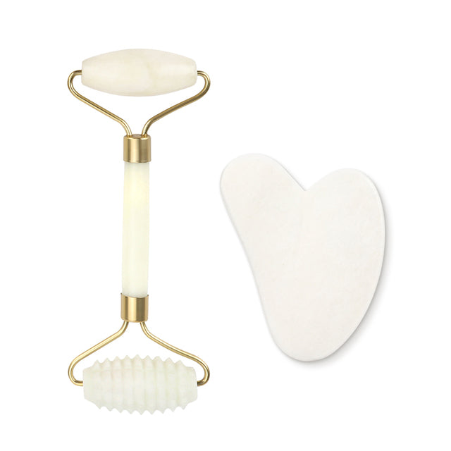 Roller Massage Tool White Jade Anti Aging