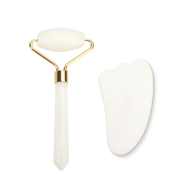 Roller Massage Tool White Jade Anti Aging