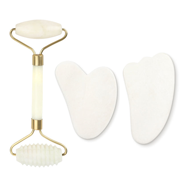Roller Massage Tool White Jade Anti Aging