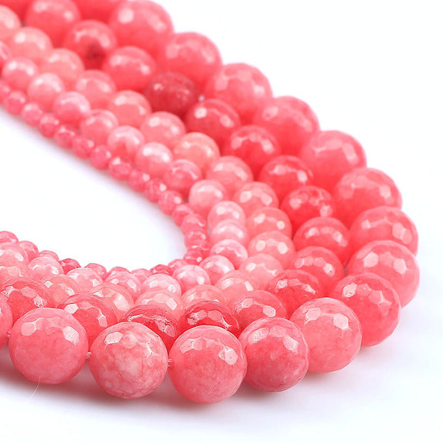 Natural Jades Stone Bead for Jewelry Making DIY Bracelet