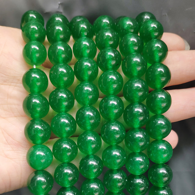 Natural Jades Stone Bead for Jewelry Making DIY Bracelet