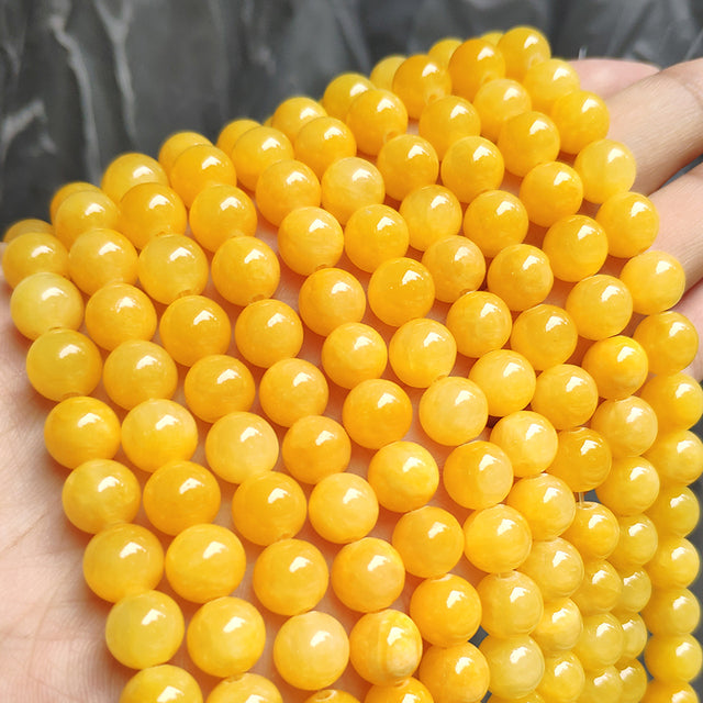 Natural Jades Stone Bead for Jewelry Making DIY Bracelet