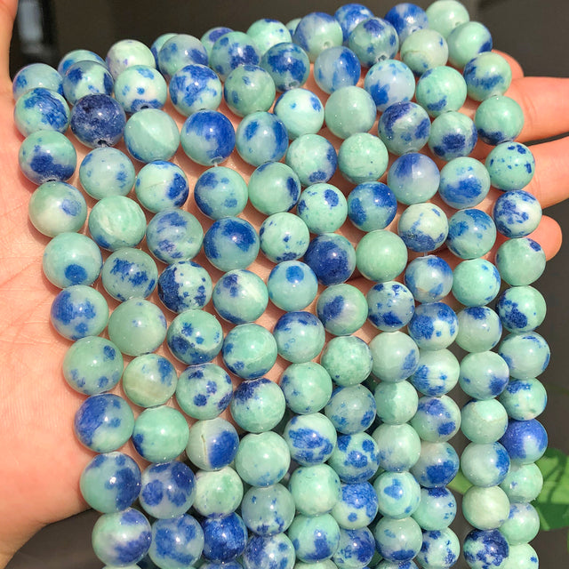 Natural Jades Stone Bead for Jewelry Making DIY Bracelet