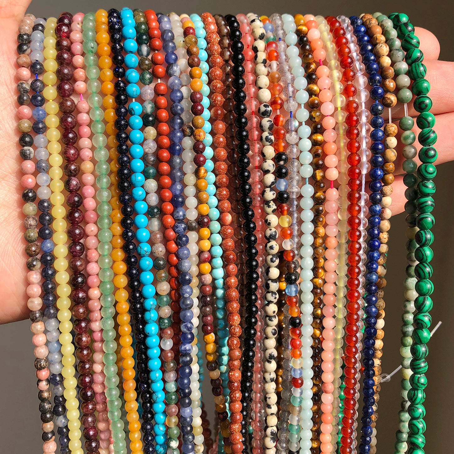 Natural Stone Beads Beadwork DIY Bracelet