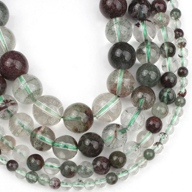 Natural Genuine Stone Beads Green Malachite Round Beads