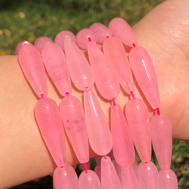 Natural Faceted Colorful Chalcedony Jades Stone