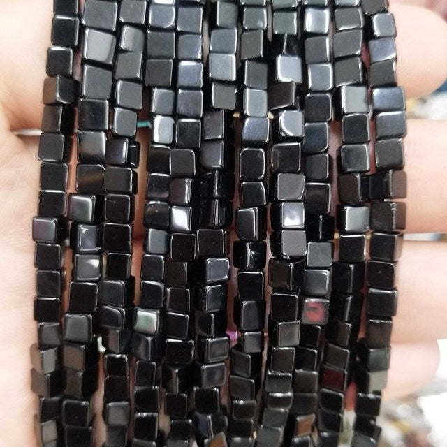 Square Jades Loose Beads Bracelet Necklace