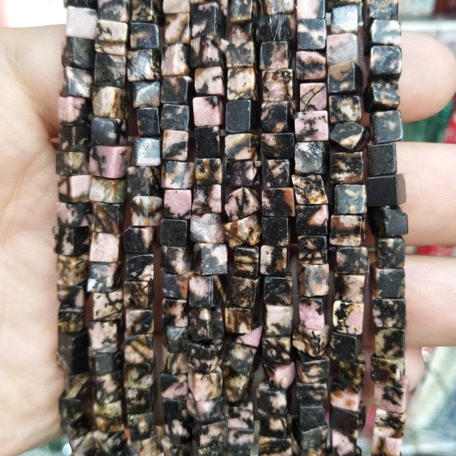 Square Jades Loose Beads Bracelet Necklace