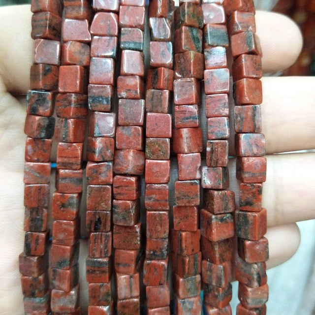 Square Jades Loose Beads Bracelet Necklace
