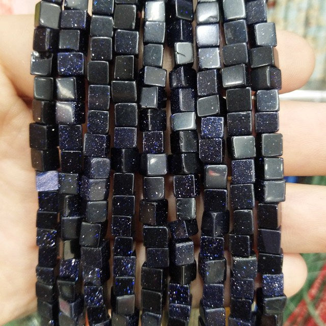 Square Jades Loose Beads Bracelet Necklace