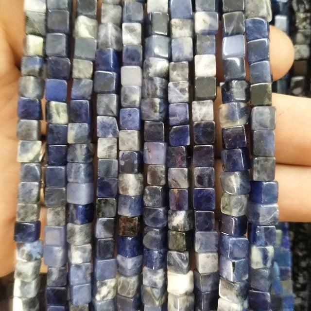 Square Jades Loose Beads Bracelet Necklace