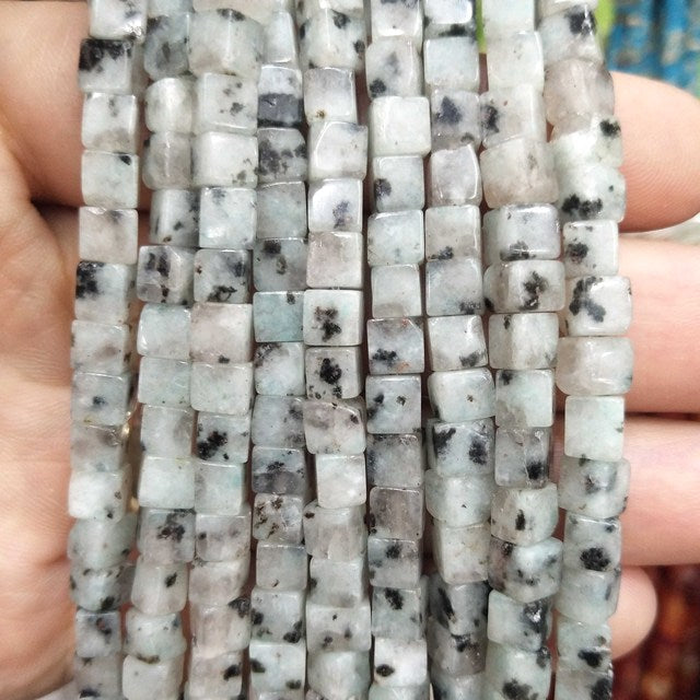 Square Jades Loose Beads Bracelet Necklace