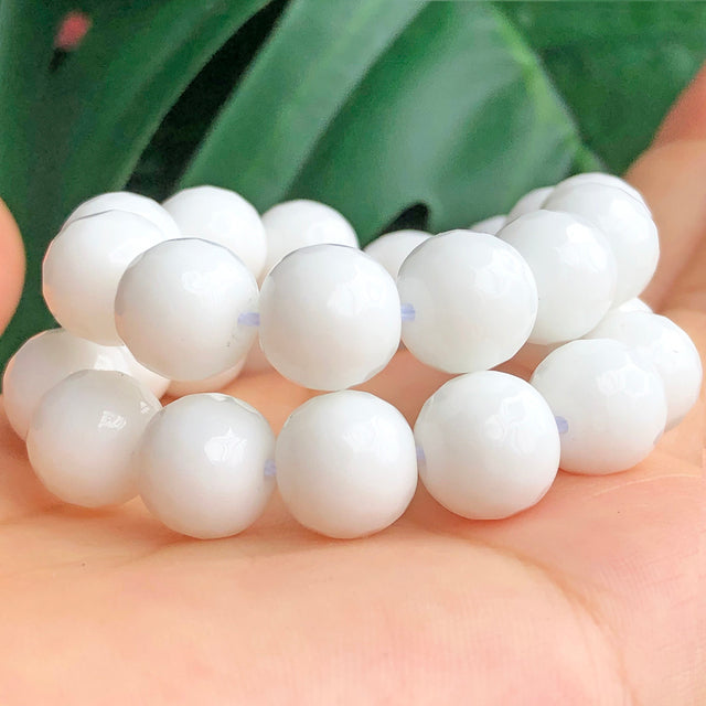 Natural Stone Orange Chalcedony Jades Beads