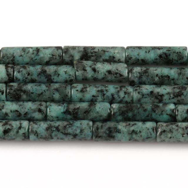 Jaspers Jades Crystal Round Tube Cylinder