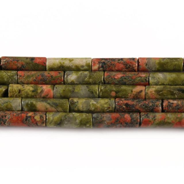 Jaspers Jades Crystal Round Tube Cylinder