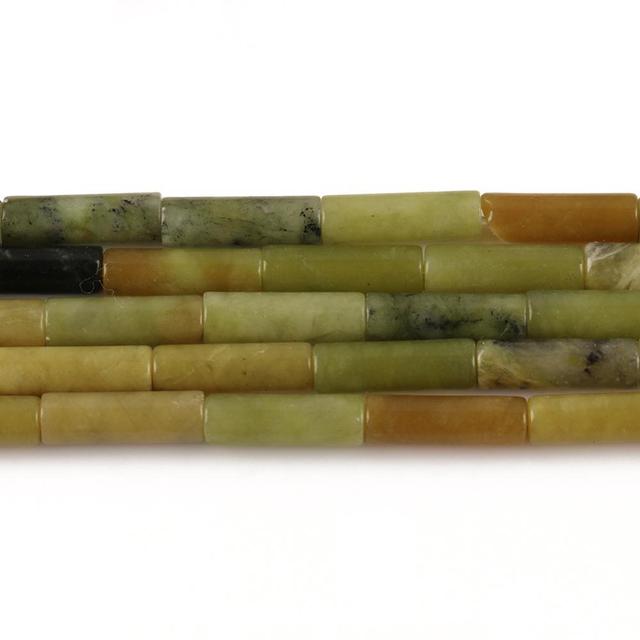 Jaspers Jades Crystal Round Tube Cylinder