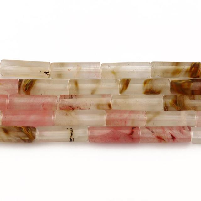 Jaspers Jades Crystal Round Tube Cylinder