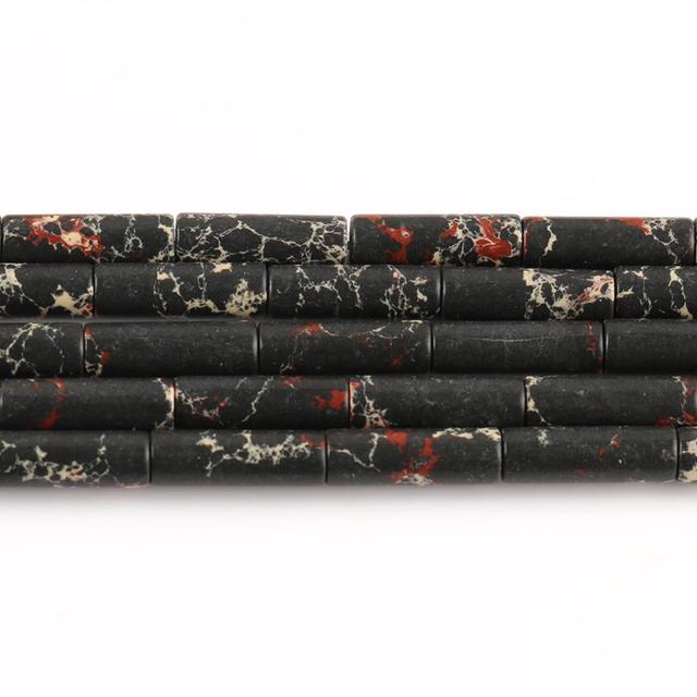 Jaspers Jades Crystal Round Tube Cylinder