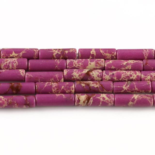 Jaspers Jades Crystal Round Tube Cylinder