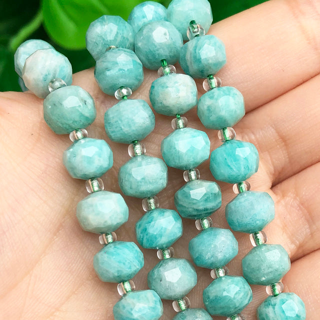 Natural Amazonite Apatite Jades Agates Stone