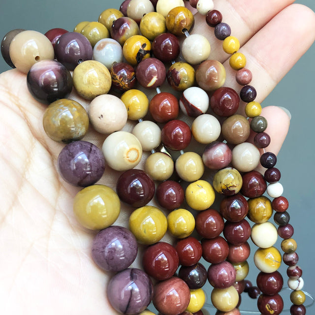 Natural Stone Beads Yellow Jades Agates Cat Eye