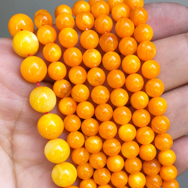 Natural Stone Beads Yellow Jades Agates Cat Eye