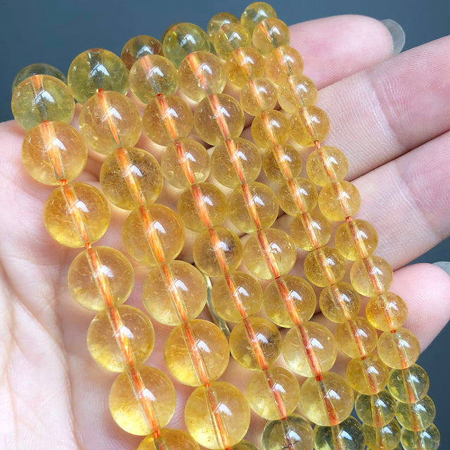 Natural Stone Beads Yellow Jades Agates Cat Eye