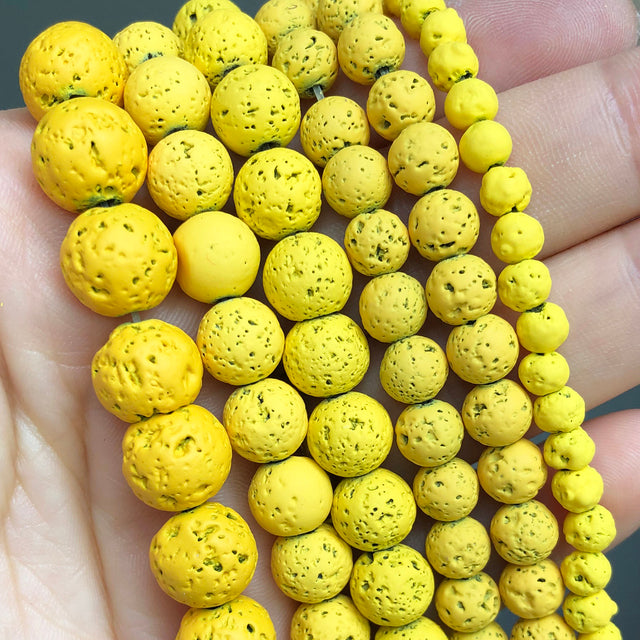 Natural Stone Beads Yellow Jades Agates Cat Eye