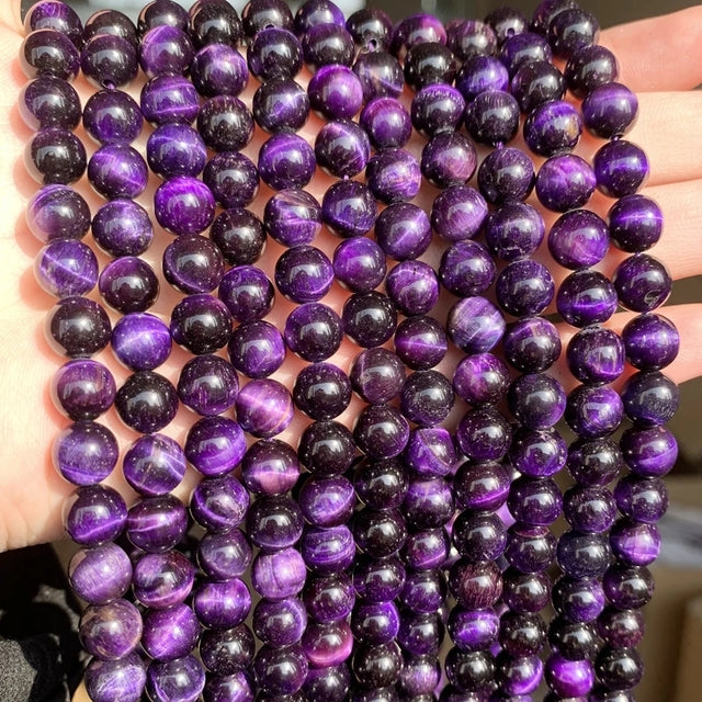 Natural Stone Purple Jades Crystal