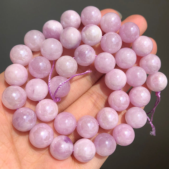Natural Stone Purple Jades Crystal