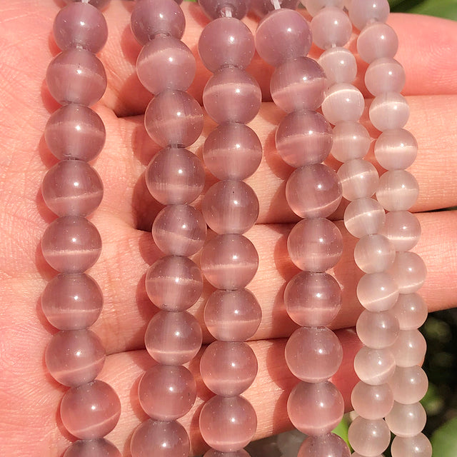 Natural Stone Purple Jades Crystal