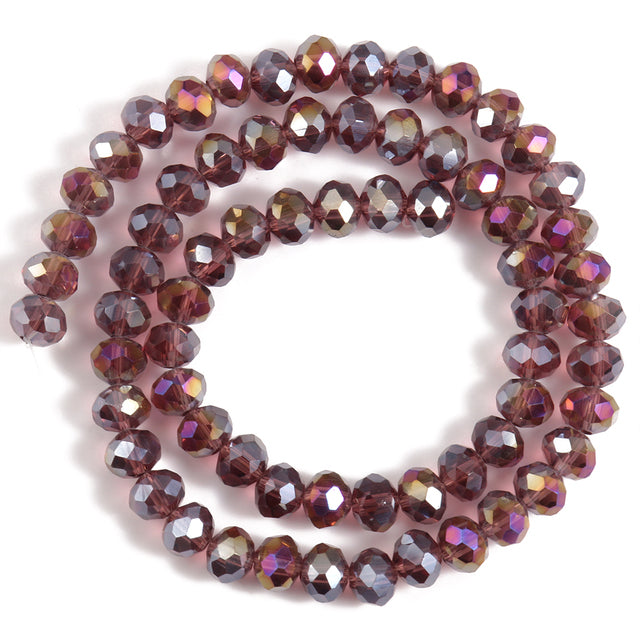 Natural Stone Purple Jades Crystal