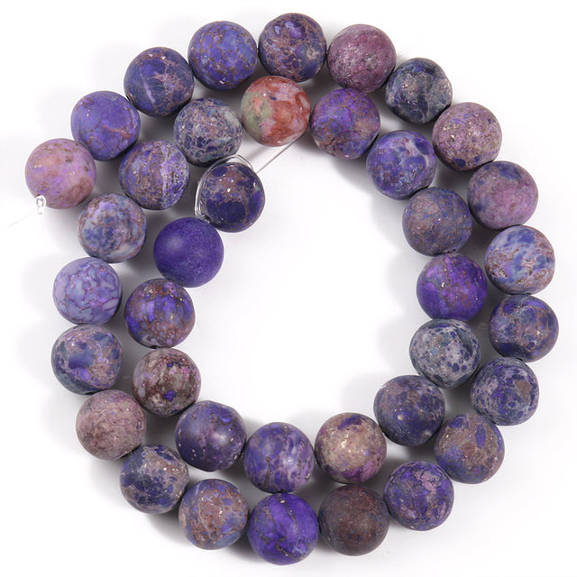 Natural Stone Purple Jades Crystal