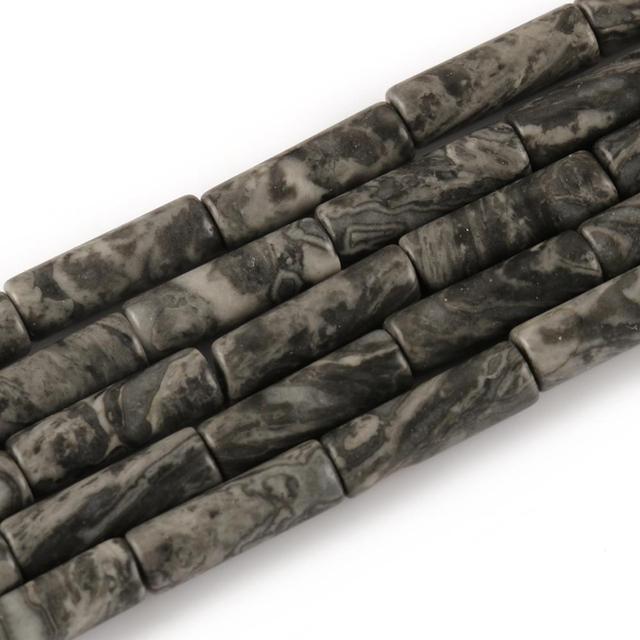 Natural Stone Tube Sea Sediment Aquamarines