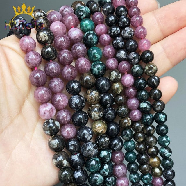 Natural Stone Beads Amazonite Apatite Peridot Beads