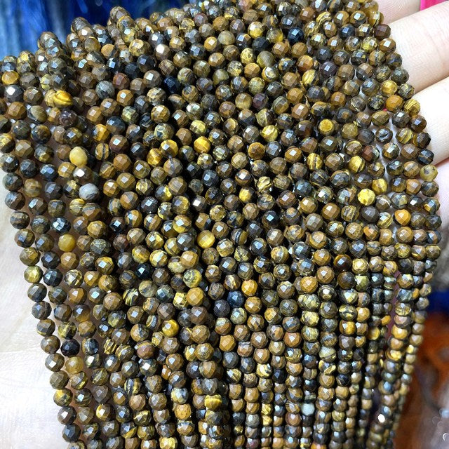 Natural Faceted Jades Stone Round