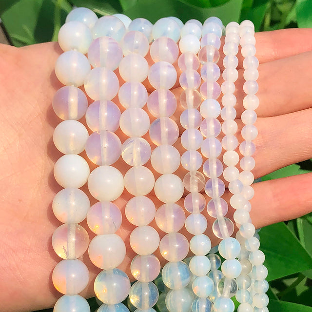 Natural Chrysoprase Jades Round Beads