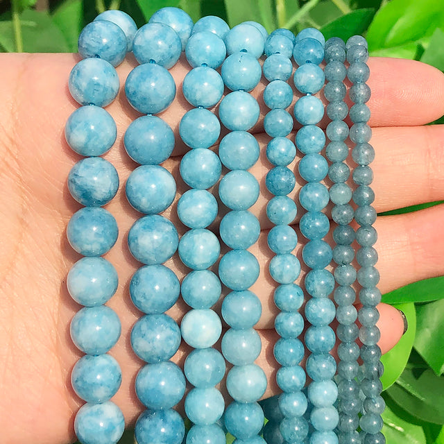 Natural Chrysoprase Jades Round Beads