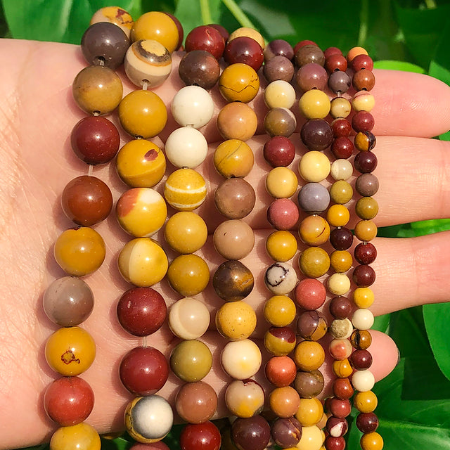 Natural Chrysoprase Jades Round Beads