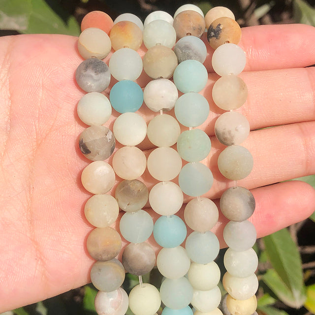 Natural Chrysoprase Jades Round Beads