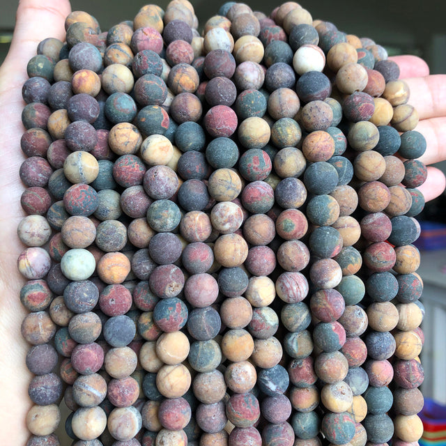 Natural Chrysoprase Jades Round Beads
