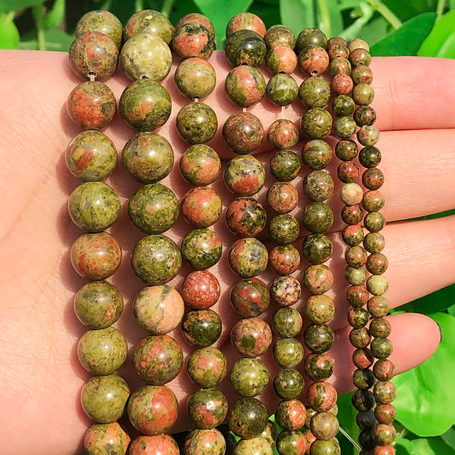 Natural Chrysoprase Jades Round Beads