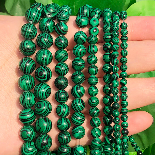 Natural Chrysoprase Jades Round Beads