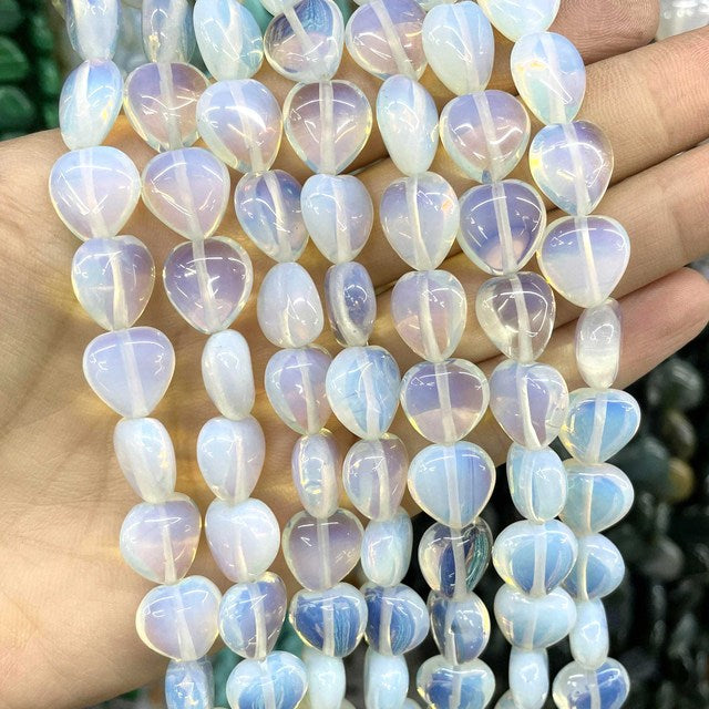 Natural Heart Shape Agates Quartz Jades