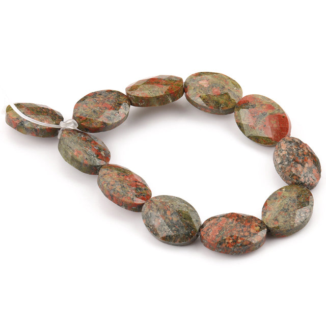 Natural Stones for Jewelry Jades Faceted Oval