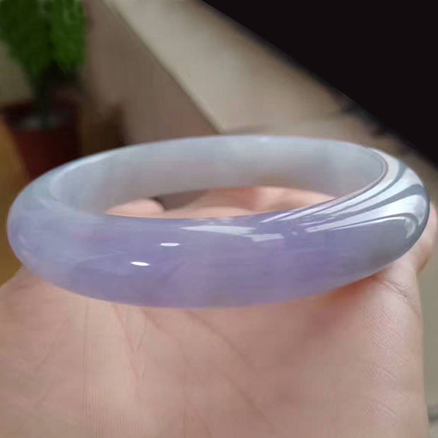 Ice Waxy Kinds Violet Jade Bracelet