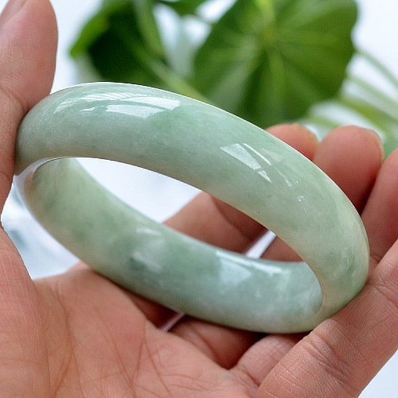 Natural Jade Bashancui Bracelet Bangle