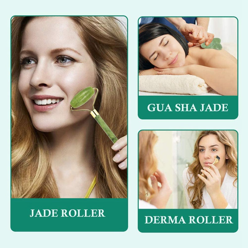 Micro-needle Powder Crystal Roller Jade Massager