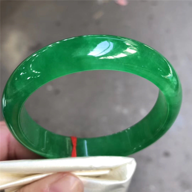 Women's Jade Ice Jadeite Bracelet With Certificate